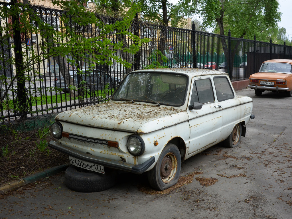 Москва, № Х 402 ММ 177 — ЗАЗ-968М Запорожец '79-94