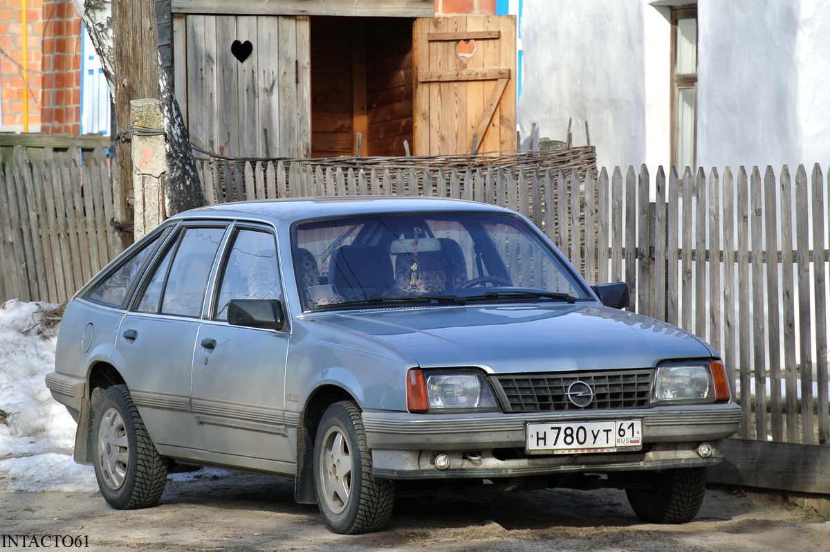 Ростовская область, № Н 780 УТ 61 — Opel Ascona (C) '81-88
