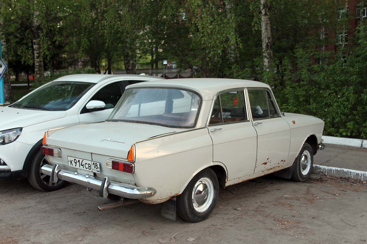 Удмуртия, № К 914 СВ 18 — Москвич-412ИЭ (Иж) '70-82