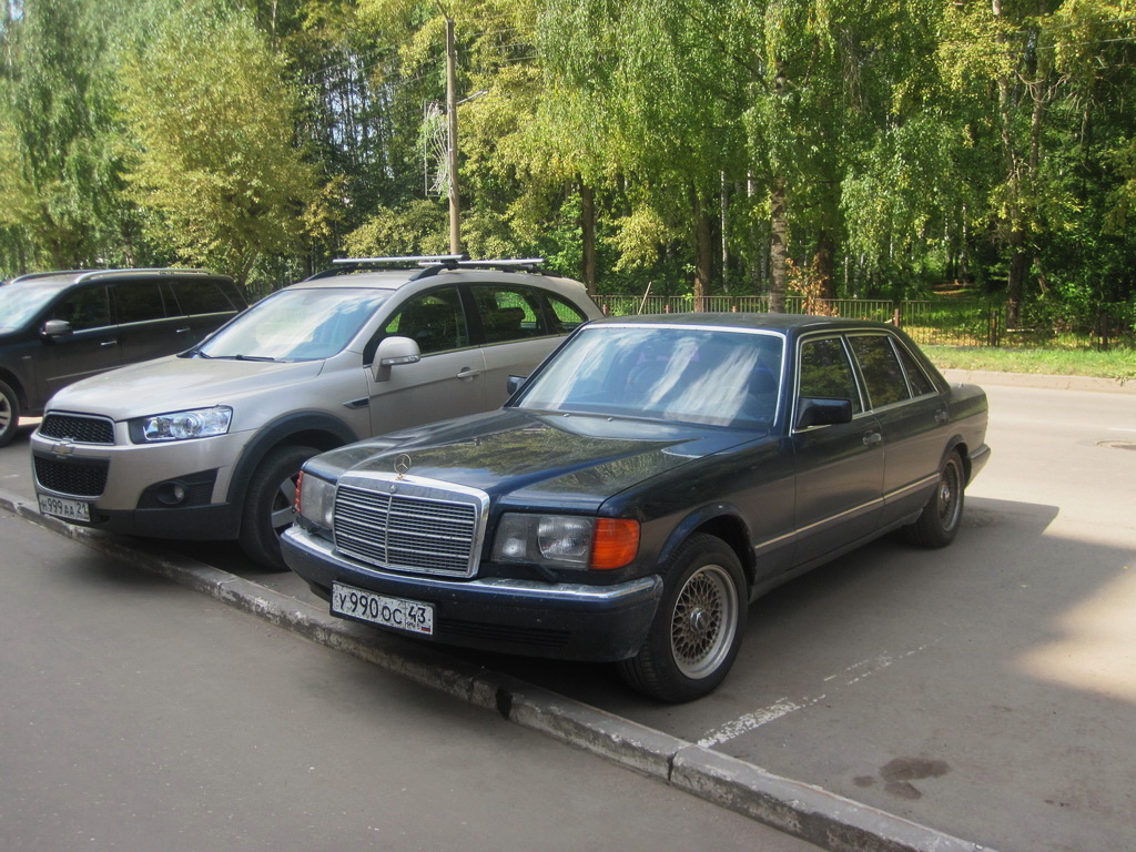 Кировская область, № У 990 ОС 43 — Mercedes-Benz (W126) '79-91