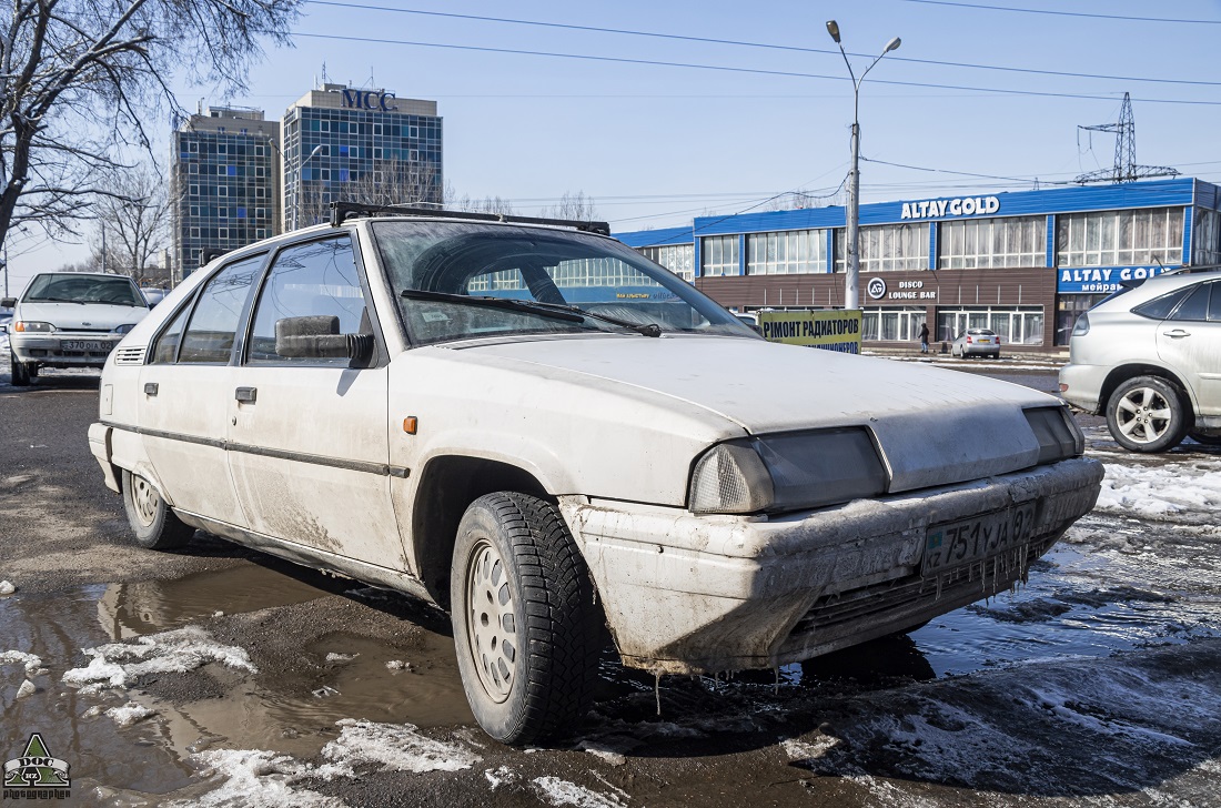 Алматы, № 751 YJA 02 — Citroën BX '82-94