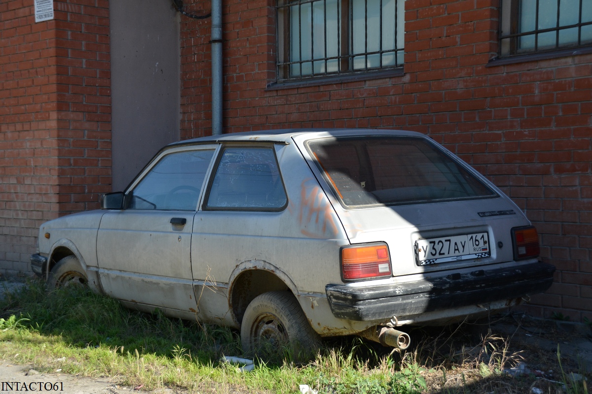 Ростовская область, № У 327 АУ 161 — Toyota Starlet (P60) '78-84