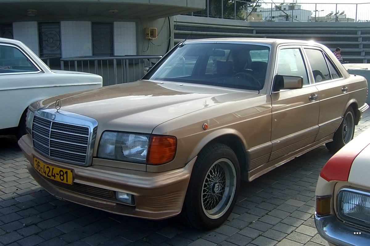 Израиль, № 36-424-81 — Mercedes-Benz (W126) '79-91