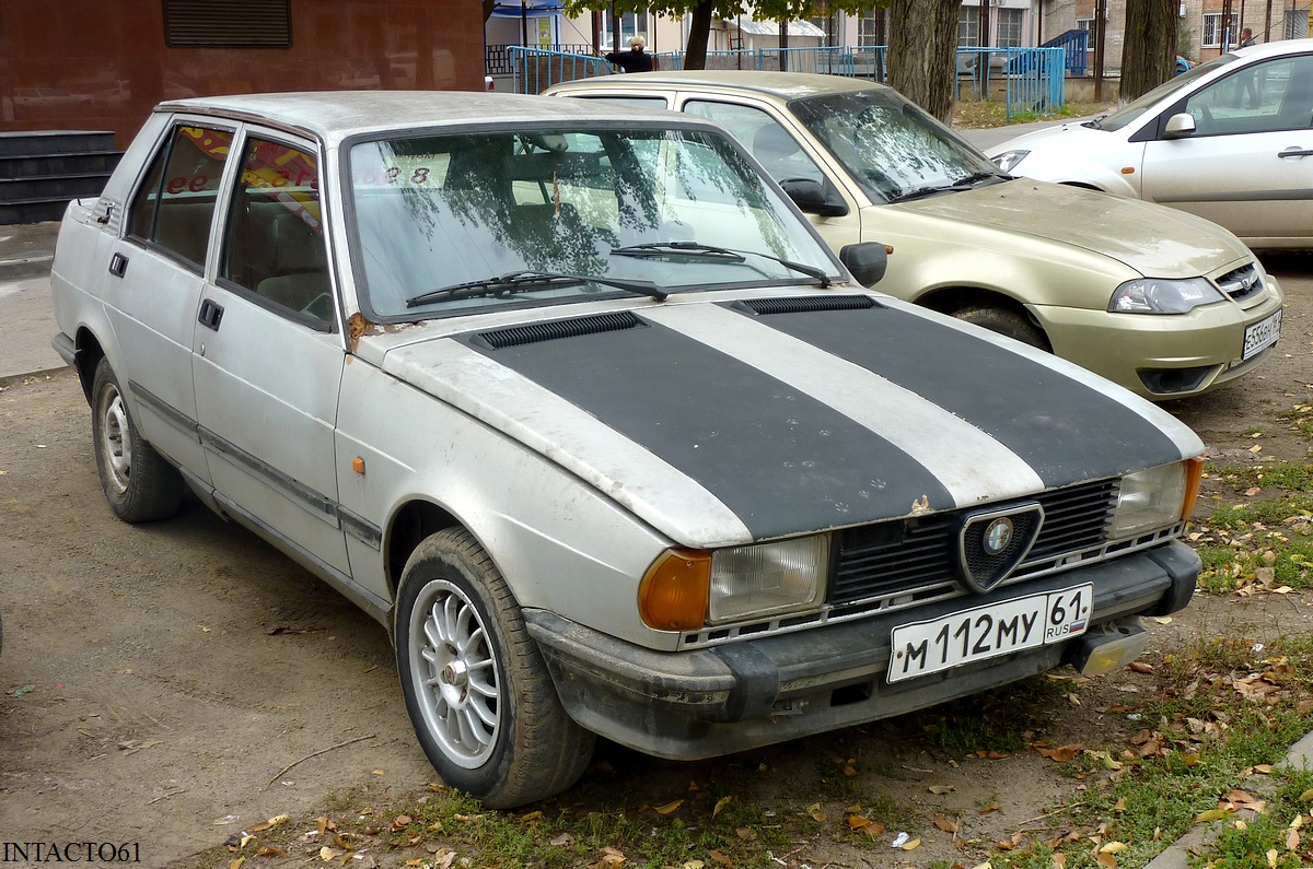 Ростовская область, № М 112 МУ 61 — Alfa Romeo Giulietta (116) '77-85