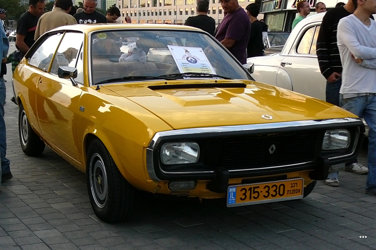 Израиль, № 315-330 — Renault 15/17 '71-79