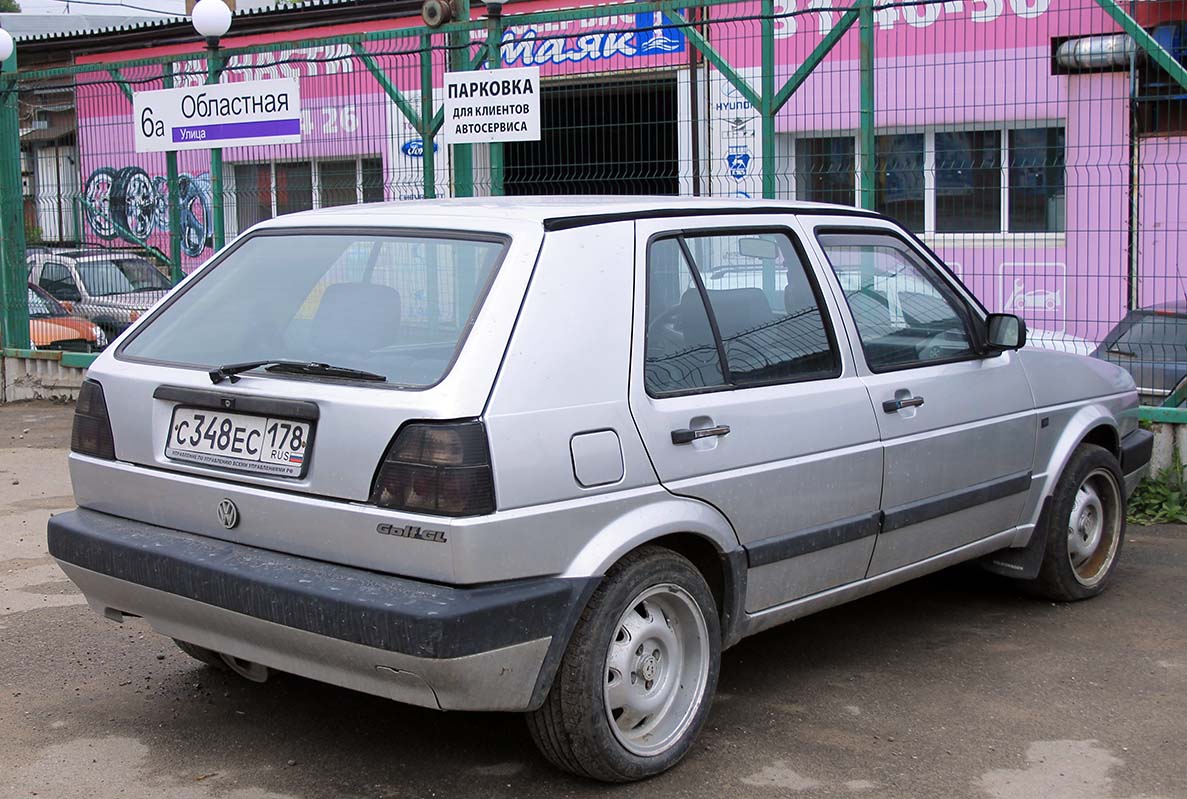 Удмуртия, № С 348 ЕС 178 — Volkswagen Golf (Typ 19) '83-92