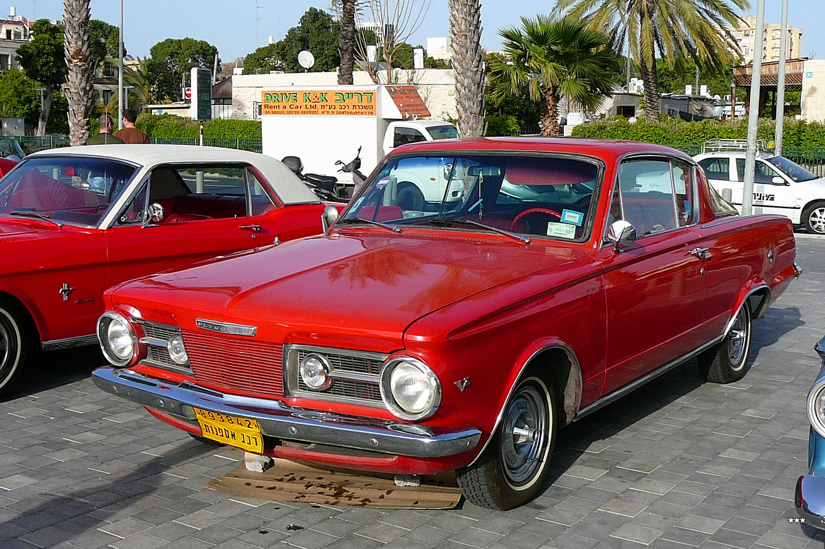 Израиль, № 893-842 — Plymouth Barracuda (1G) '64-66