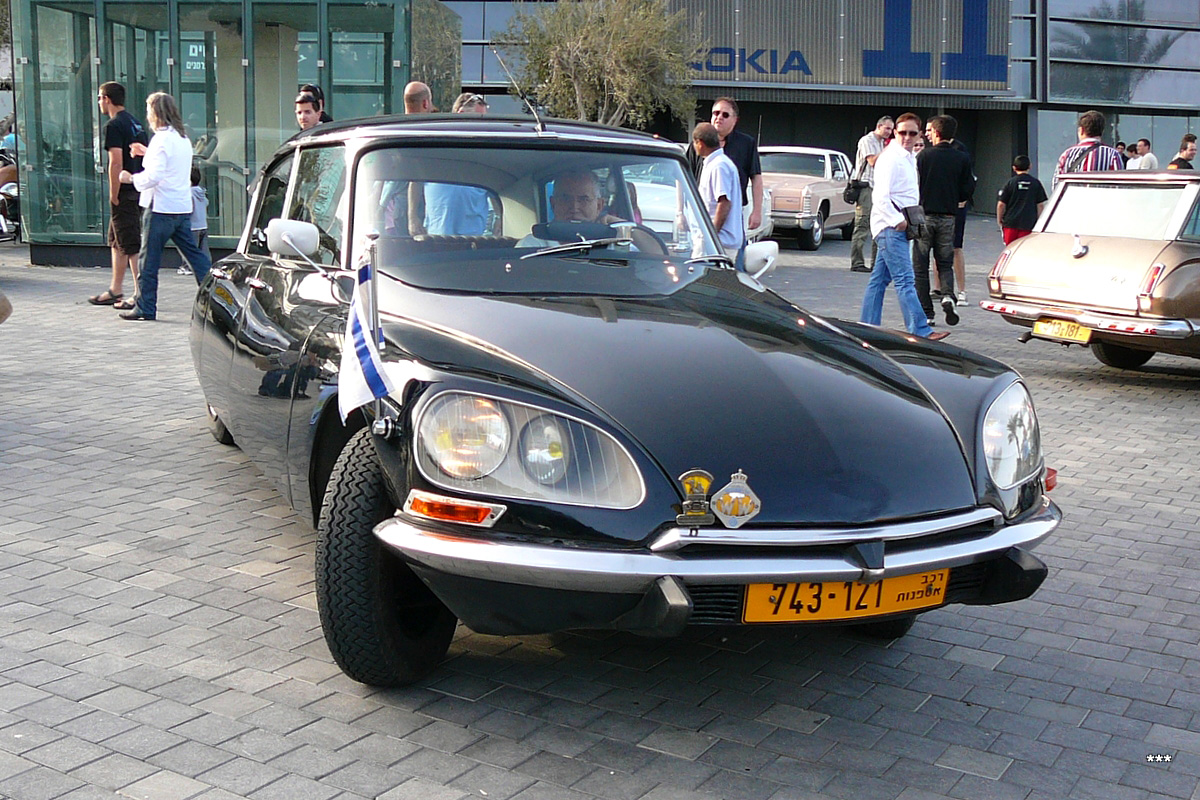 Израиль, № 743-121 — Citroën DS/ID (Общая модель)