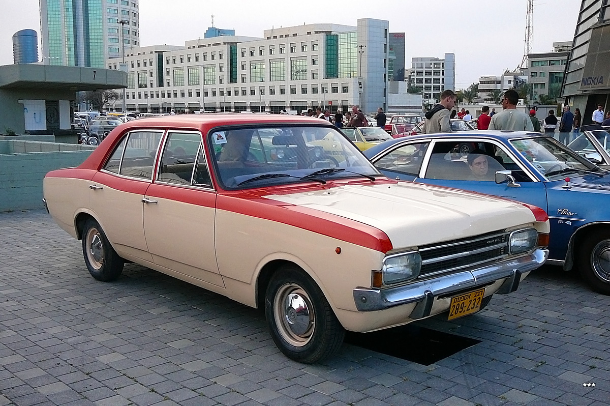 Израиль, № 289-232 — Opel Rekord (C) '66-71