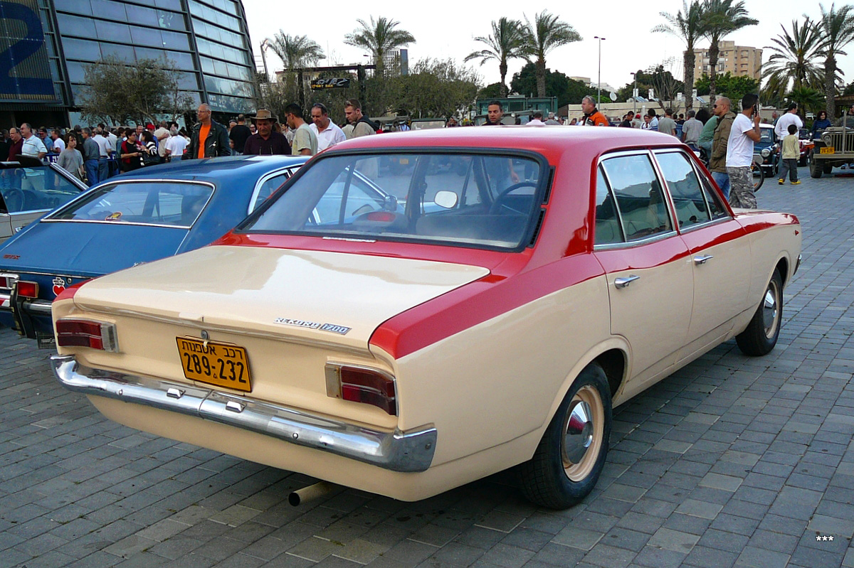 Израиль, № 289-232 — Opel Rekord (C) '66-71