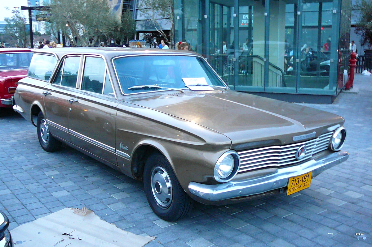 Израиль, № 713-181 — Plymouth Valiant (2G) '63-66