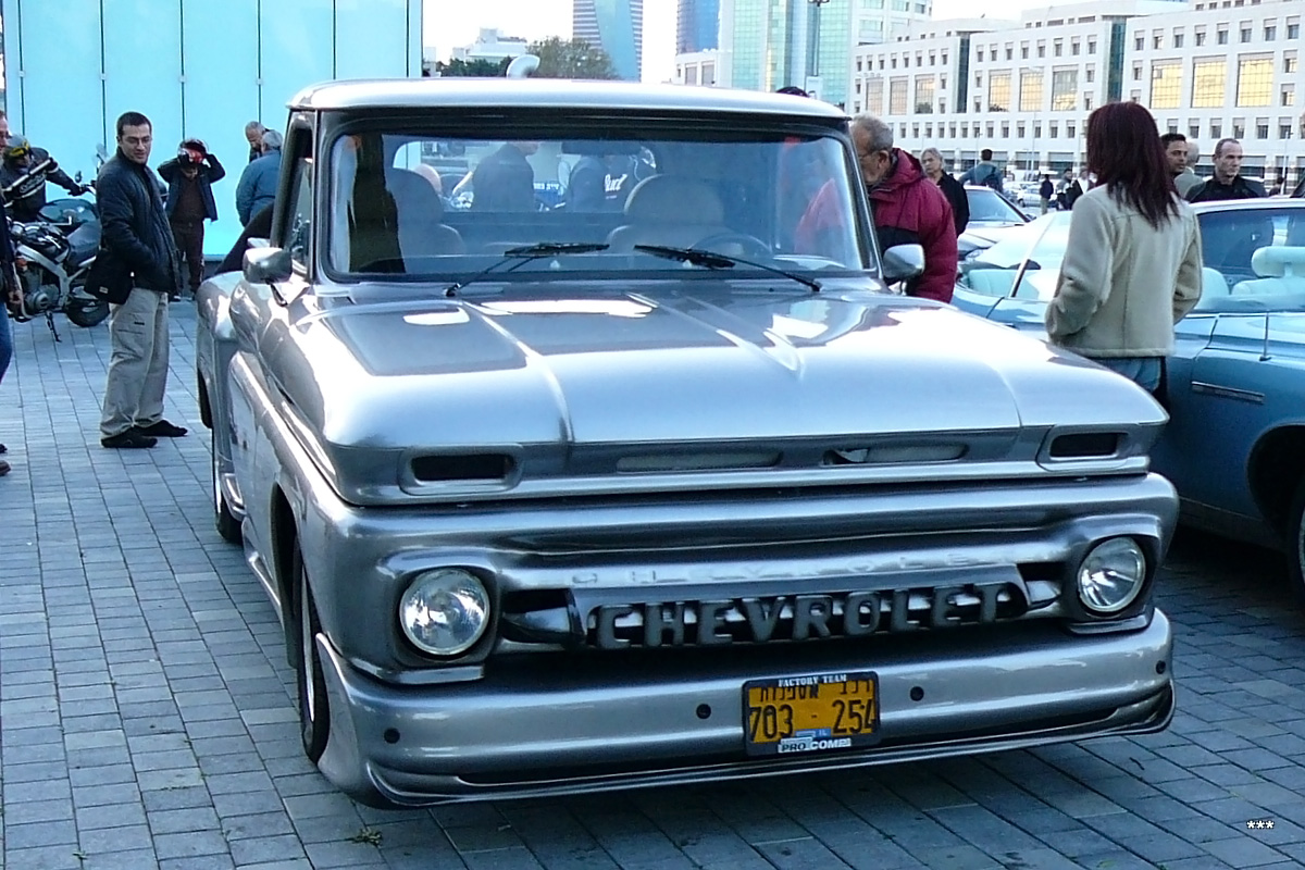 Израиль, № 703-254 — Chevrolet C10 Stepside Pickup '65