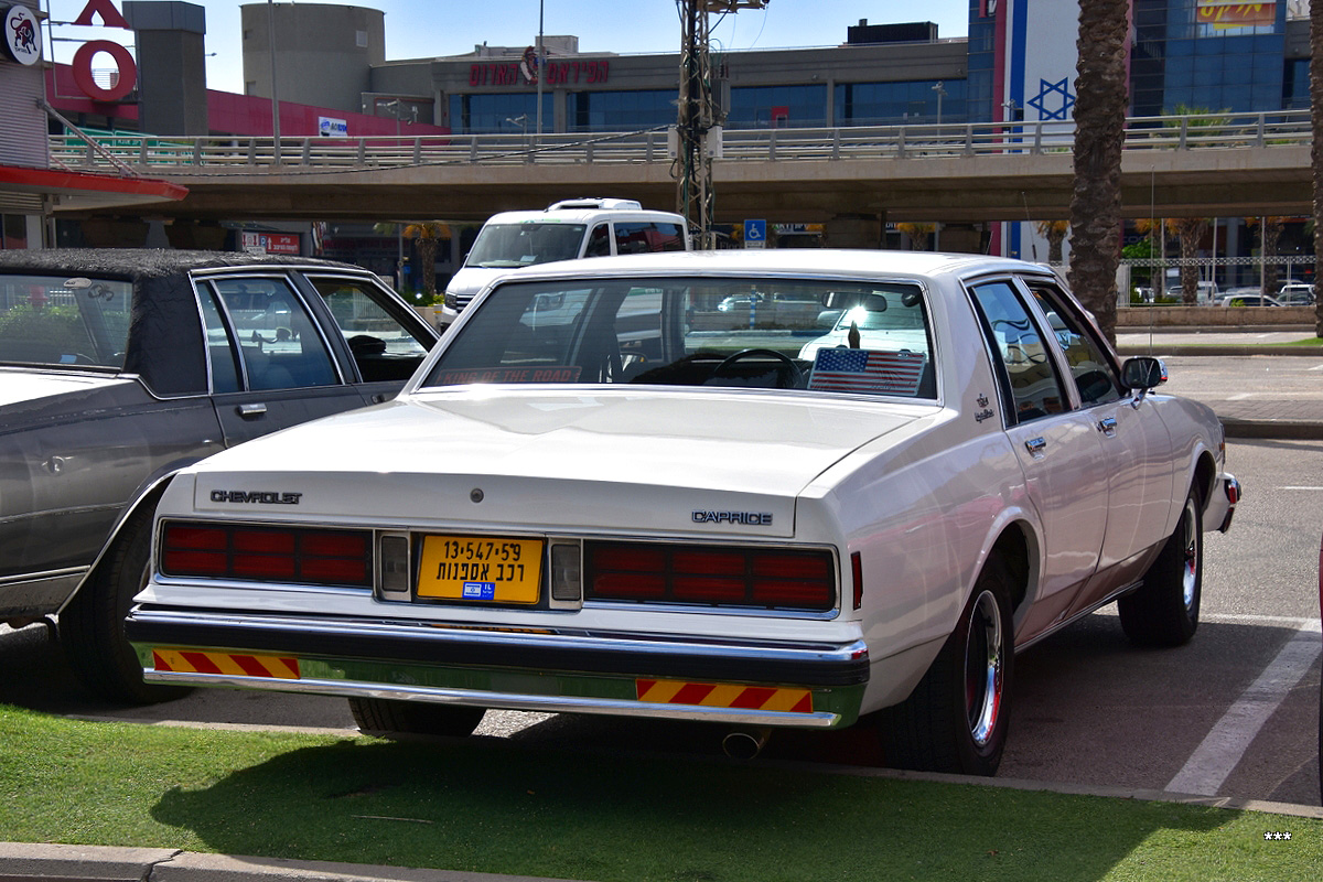 Израиль, № 13-547-59 — Chevrolet Caprice (3G) '77-90