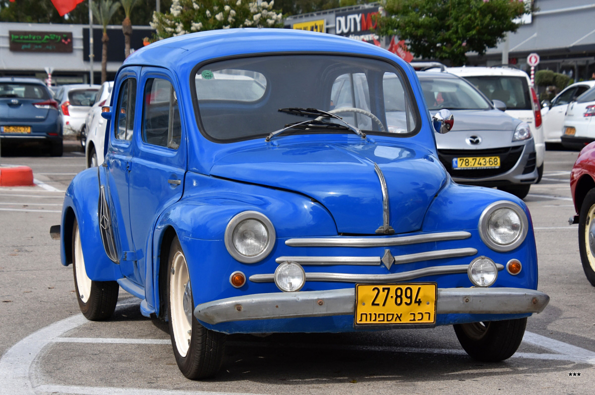 Израиль, № 27-894 — Renault 4 CV '47-61