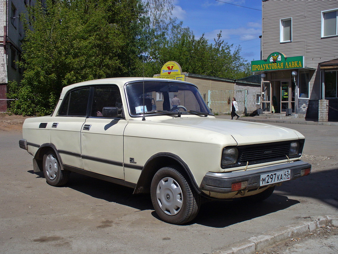 Кировская область, № М 297 КА 43 — Москвич-2140-117 (2140SL) '80-88