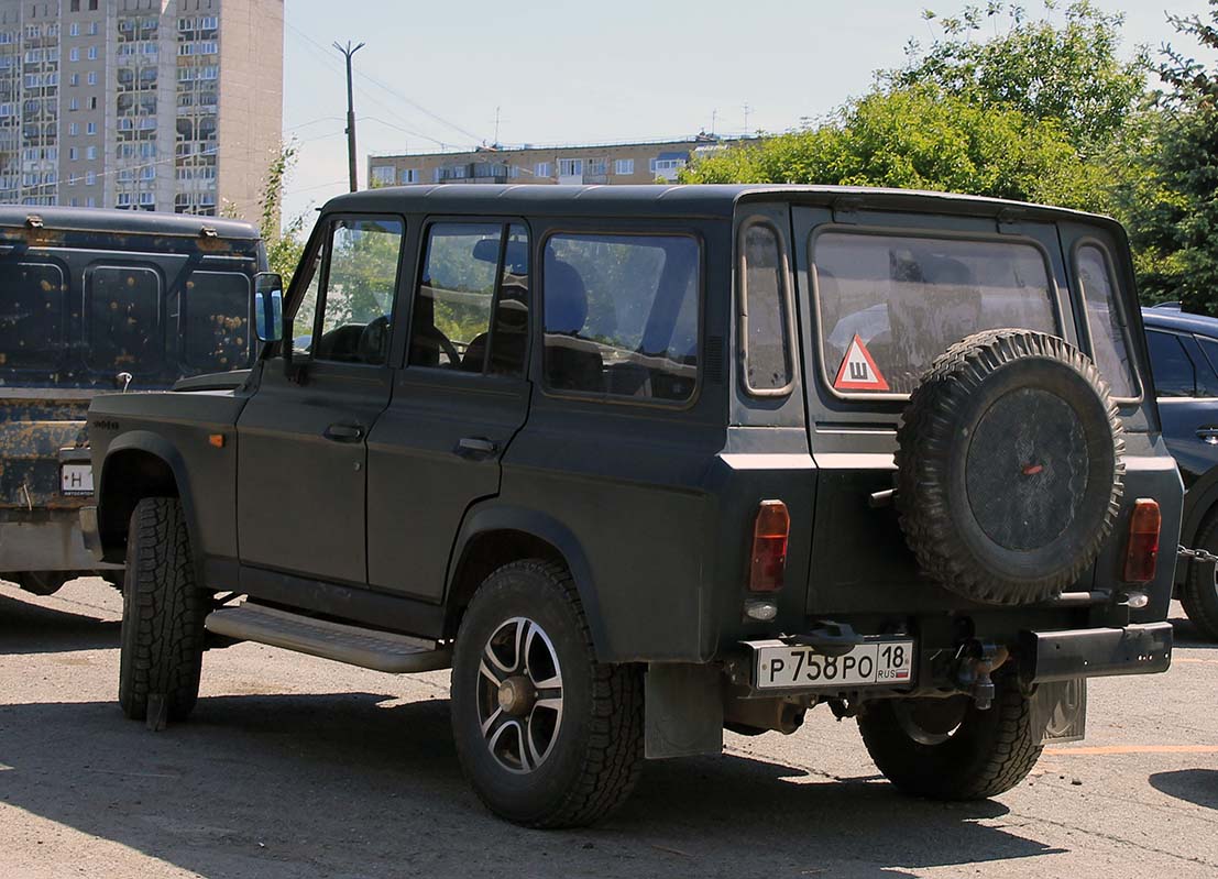 Удмуртия, № Р 758 РО 18 — ARO 244 '72-06