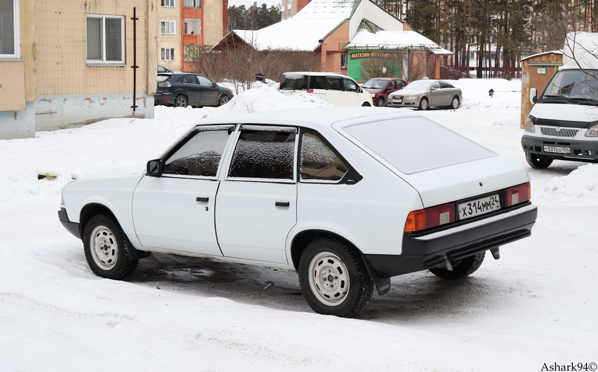 Красноярский край, № Х 314 ММ 24 — Москвич-2141 Святогор '98-01