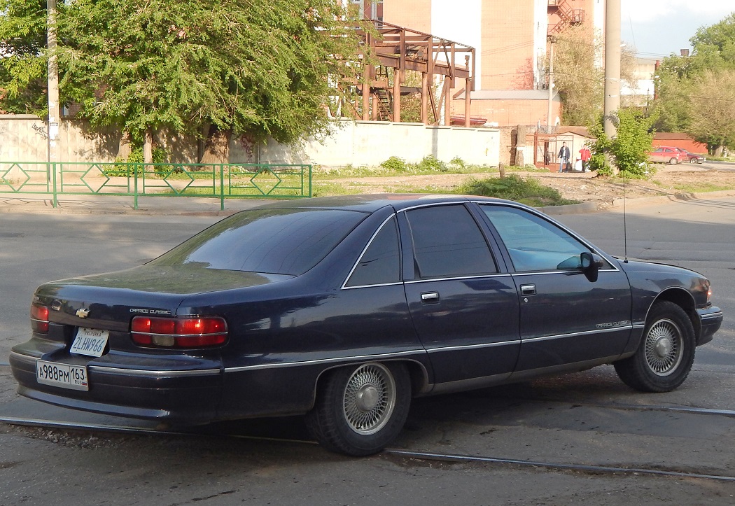 Самарская область, № А 988 РМ 163 — Chevrolet Caprice (4G) '90-96