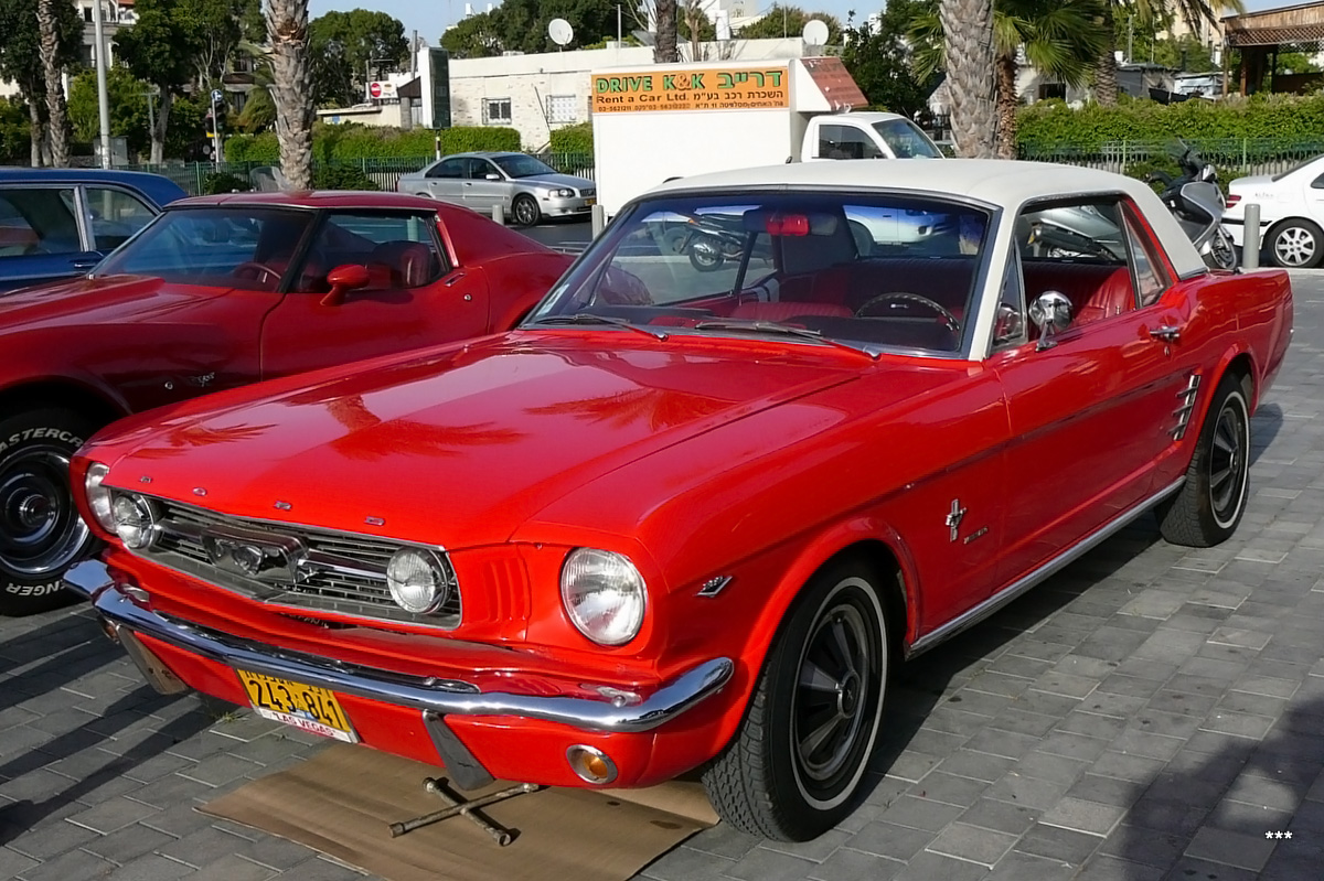 Израиль, № 243-841 — Ford Mustang (1G) '65-73