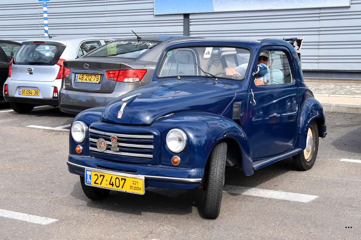 Израиль, № 27-407 — FIAT 500 C Topolino '49-55