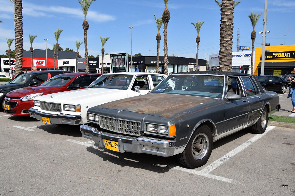 Израиль, № 49-899-86 — Chevrolet Caprice (3G) '77-90