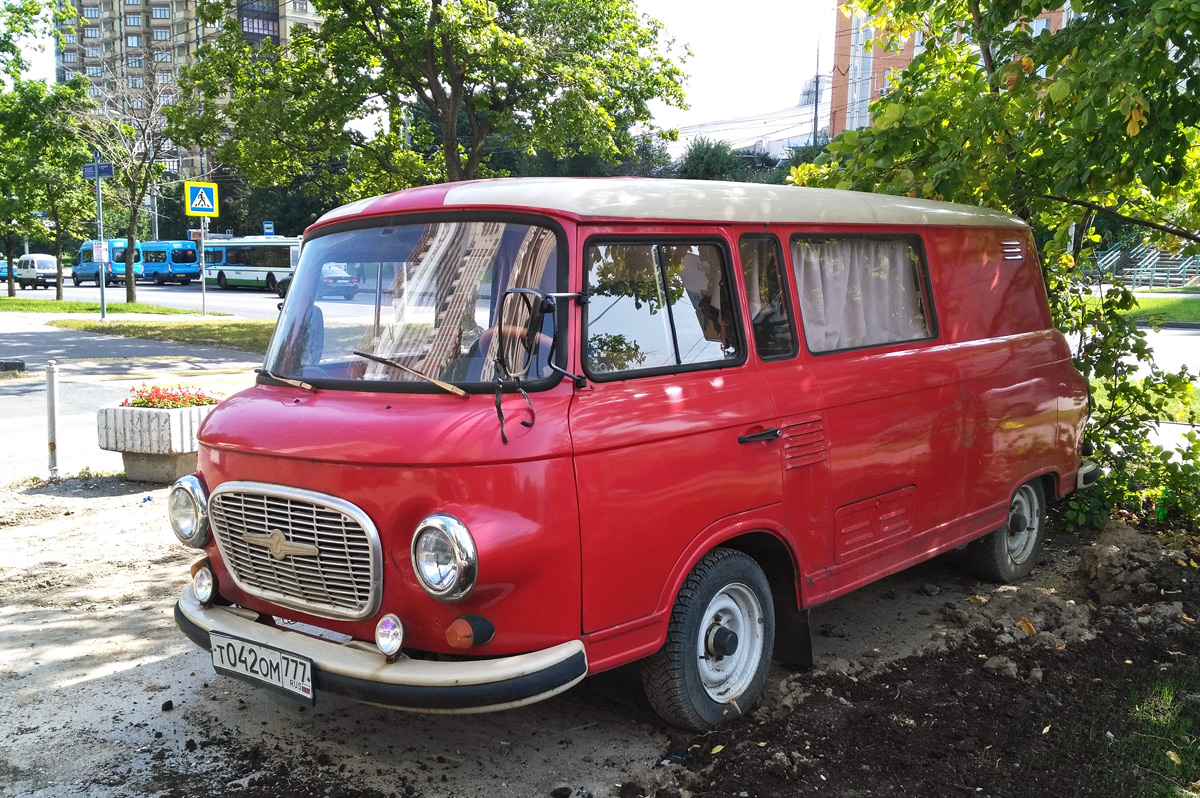 Москва, № Т 042 ОМ 777 — Barkas B1000 KM '61-91