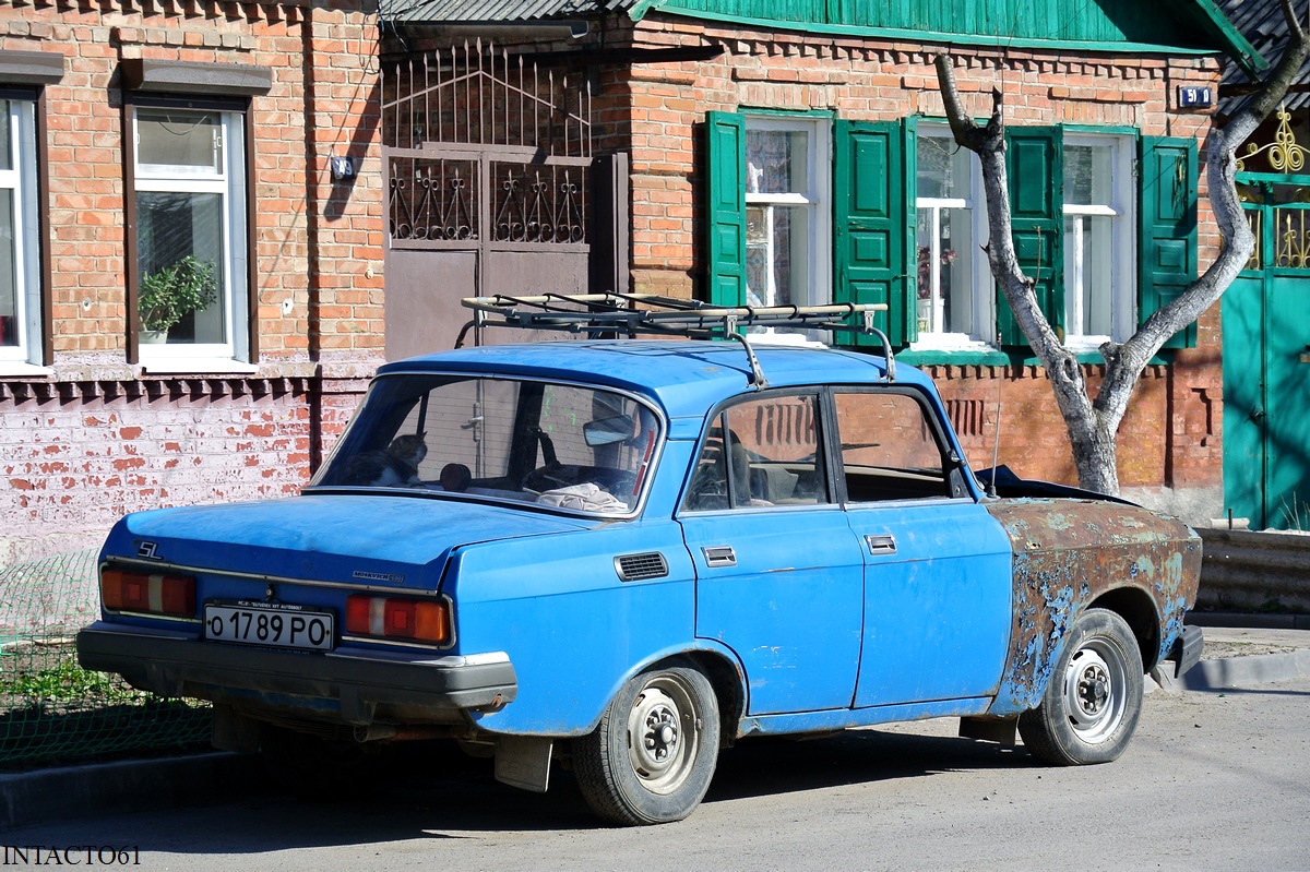 Ростовская область, № О 1789 РО — Москвич-2140-117 (2140SL) '80-88