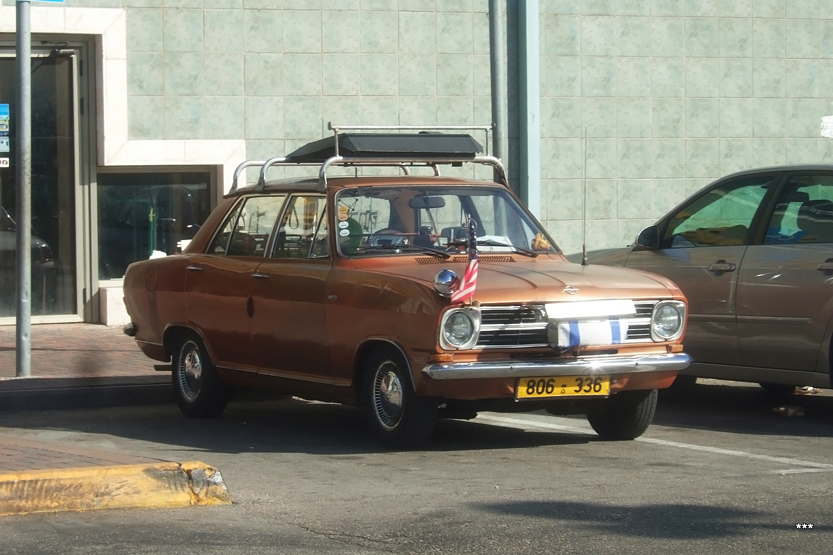 Израиль, № 806-336 — Opel Kadett (B) '65-73