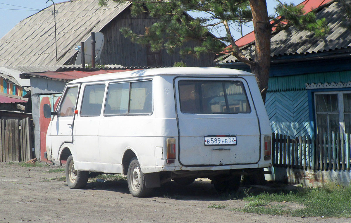 Алтайский край, № В 589 НВ 22 — РАФ-2203-01 Латвия '87-94
