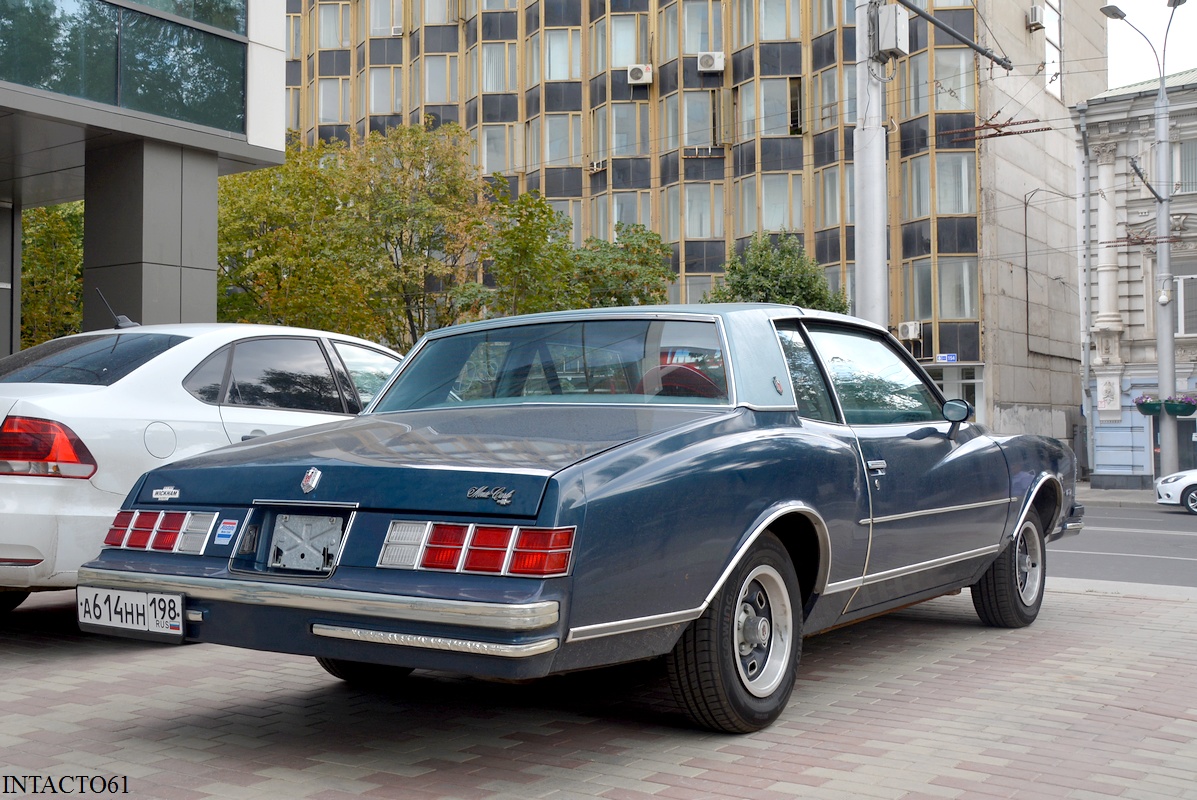 Санкт-Петербург, № А 614 НН 198 — Chevrolet Monte Carlo (3G) '78-80