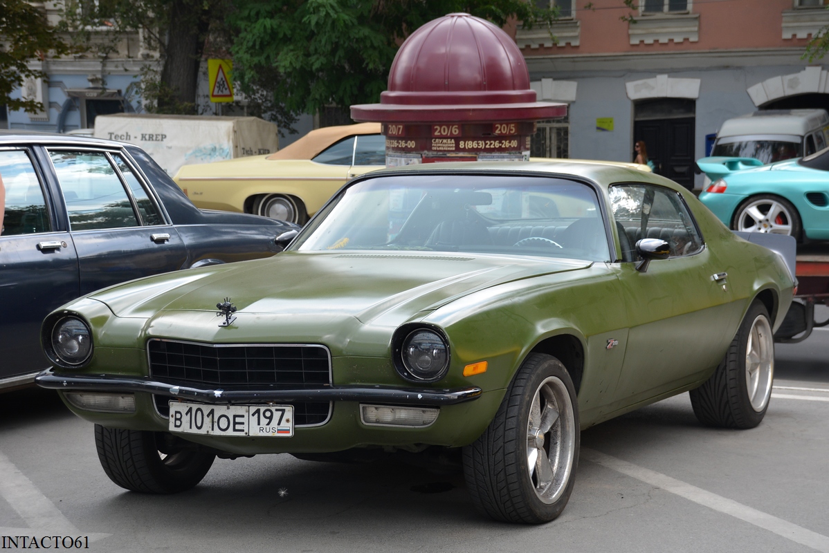 Москва, № В 101 ОЕ 197 — Chevrolet Camaro (2G) '70-81