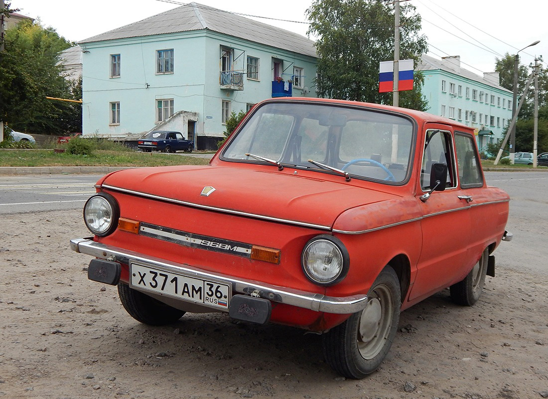 Воронежская область, № Х 371 АМ 36 — ЗАЗ-968М Запорожец '79-94