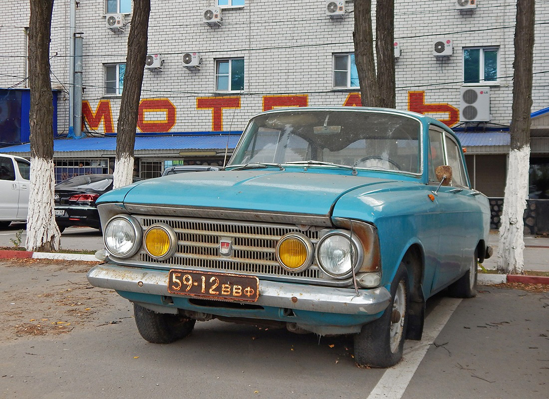 Воронежская область, № 59-12 ВВФ — Москвич-408 '64-70