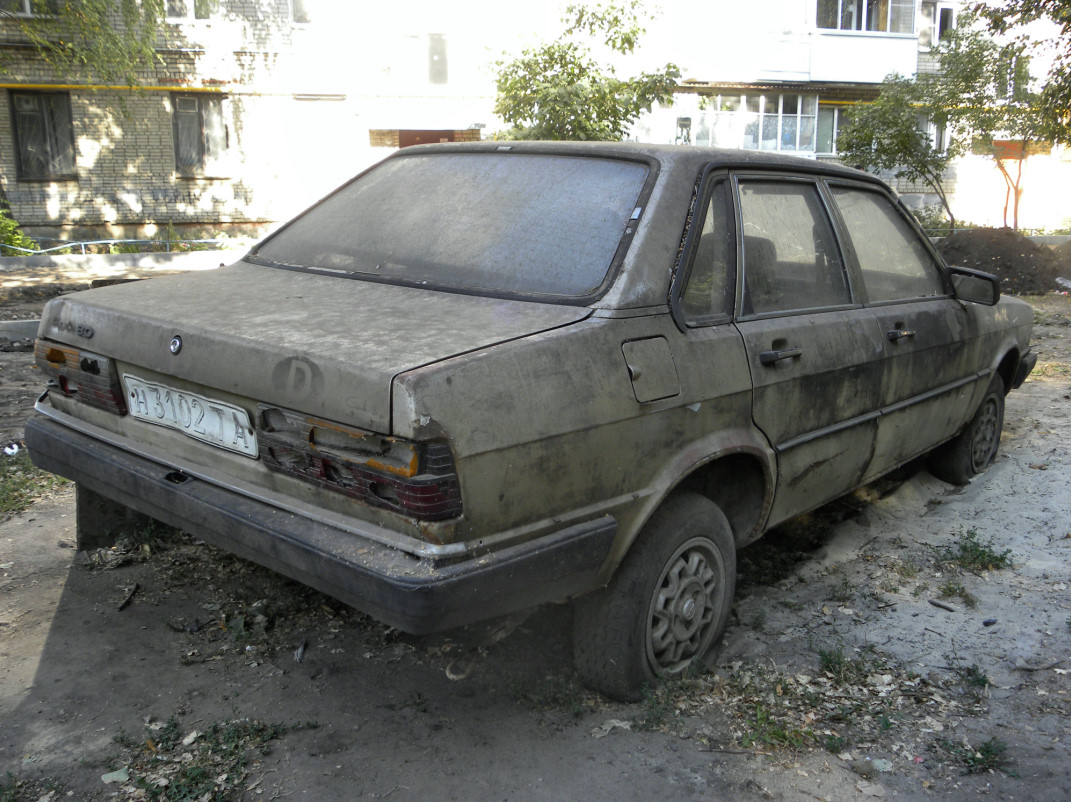 Тамбовская область, № Н 3102 ТА — Audi 80 (B2) '78-86