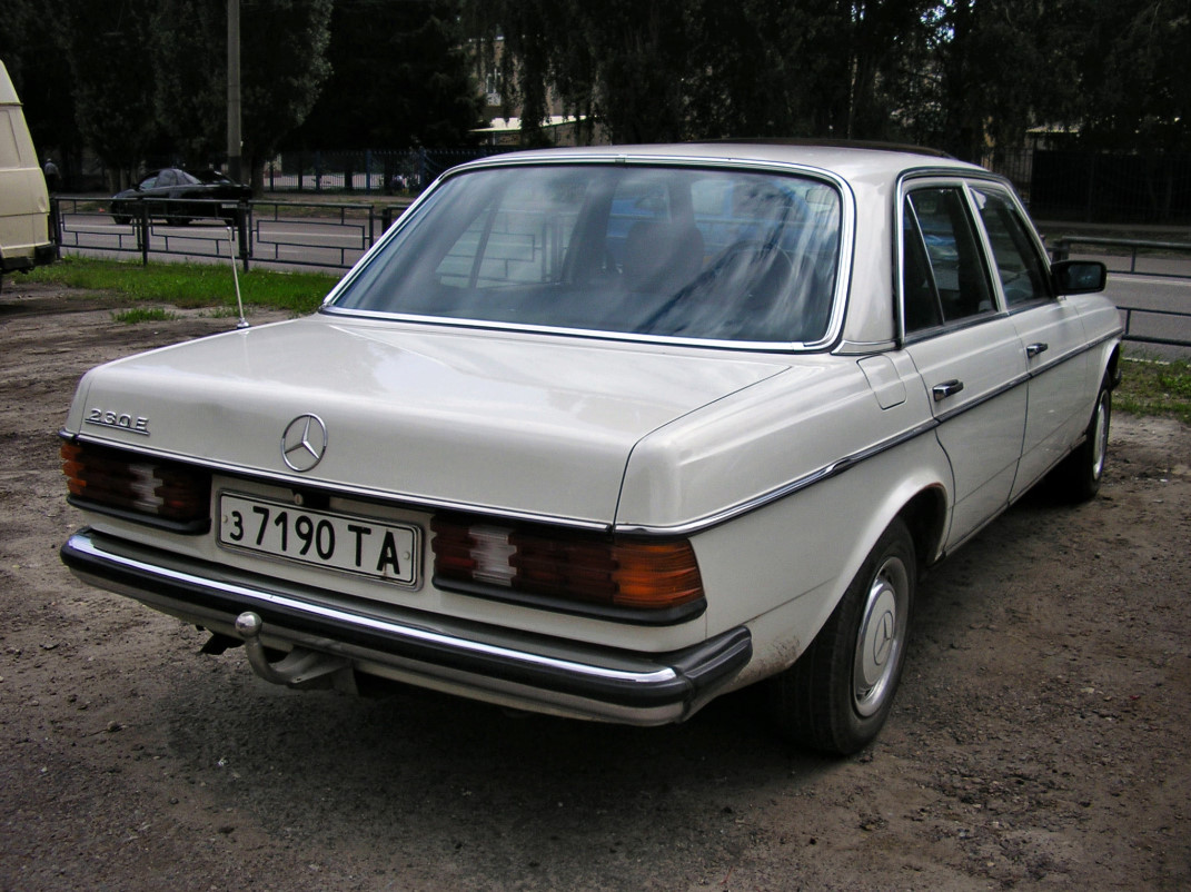 Тамбовская область, № З 7190 ТА — Mercedes-Benz (W123) '76-86