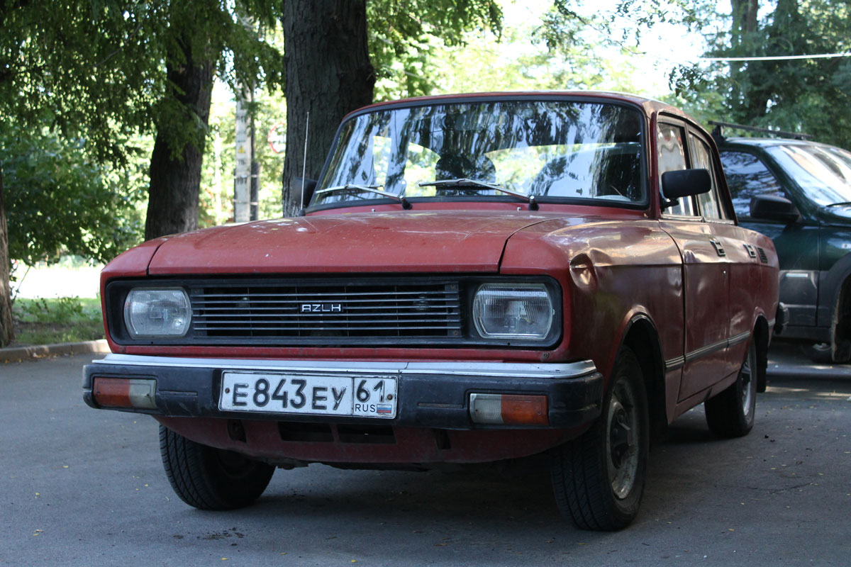 Ростовская область, № Е 843 ЕУ 61 — Москвич-2140-117 (2140SL) '80-88