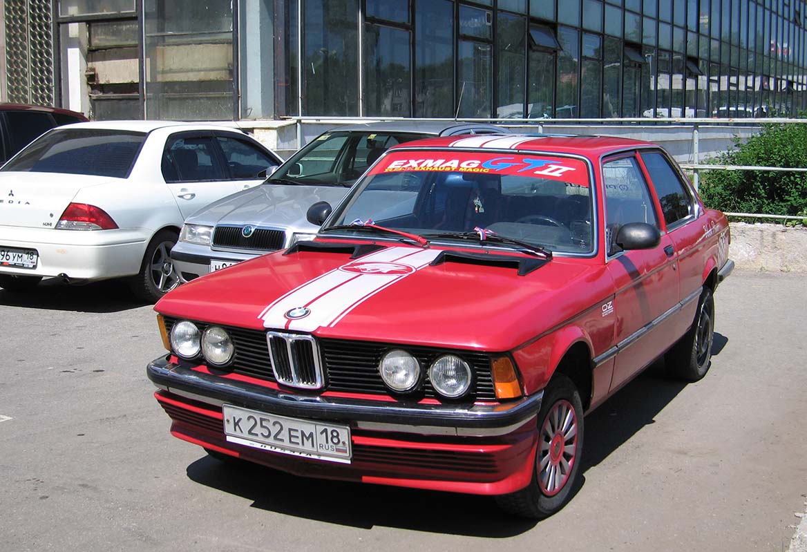 Удмуртия, № К 252 ЕМ 18 — BMW 3 Series (E21) '75-82