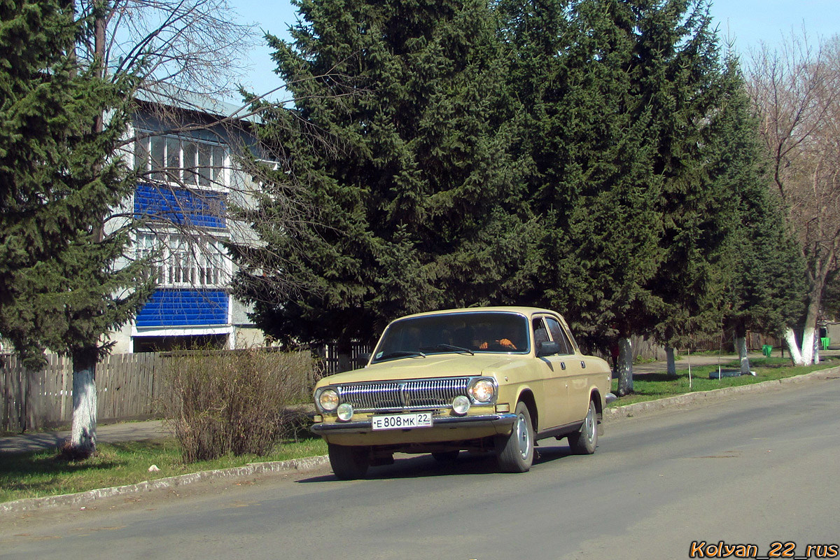 Алтайский край, № Е 808 МК 22 — ГАЗ-24-10 Волга '85-92