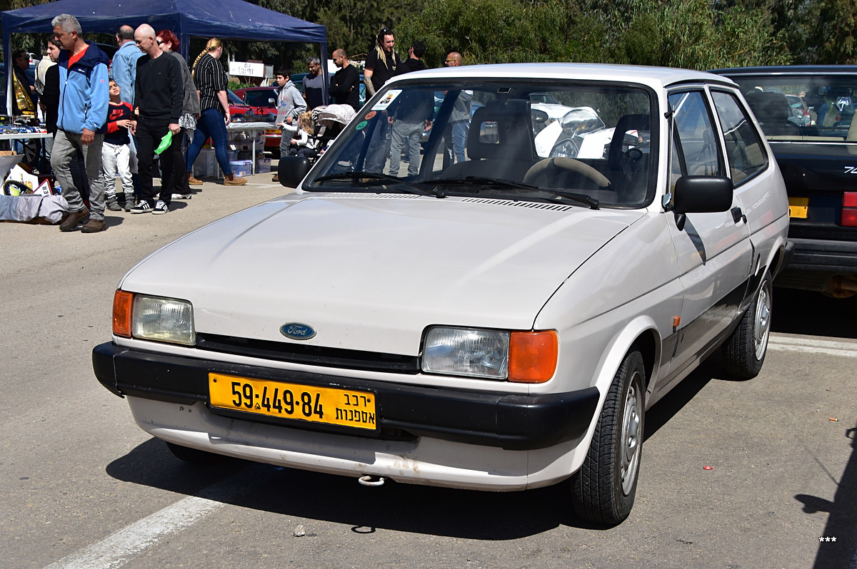 Израиль, № 59-449-84 — Ford Fiesta MkII '83-89
