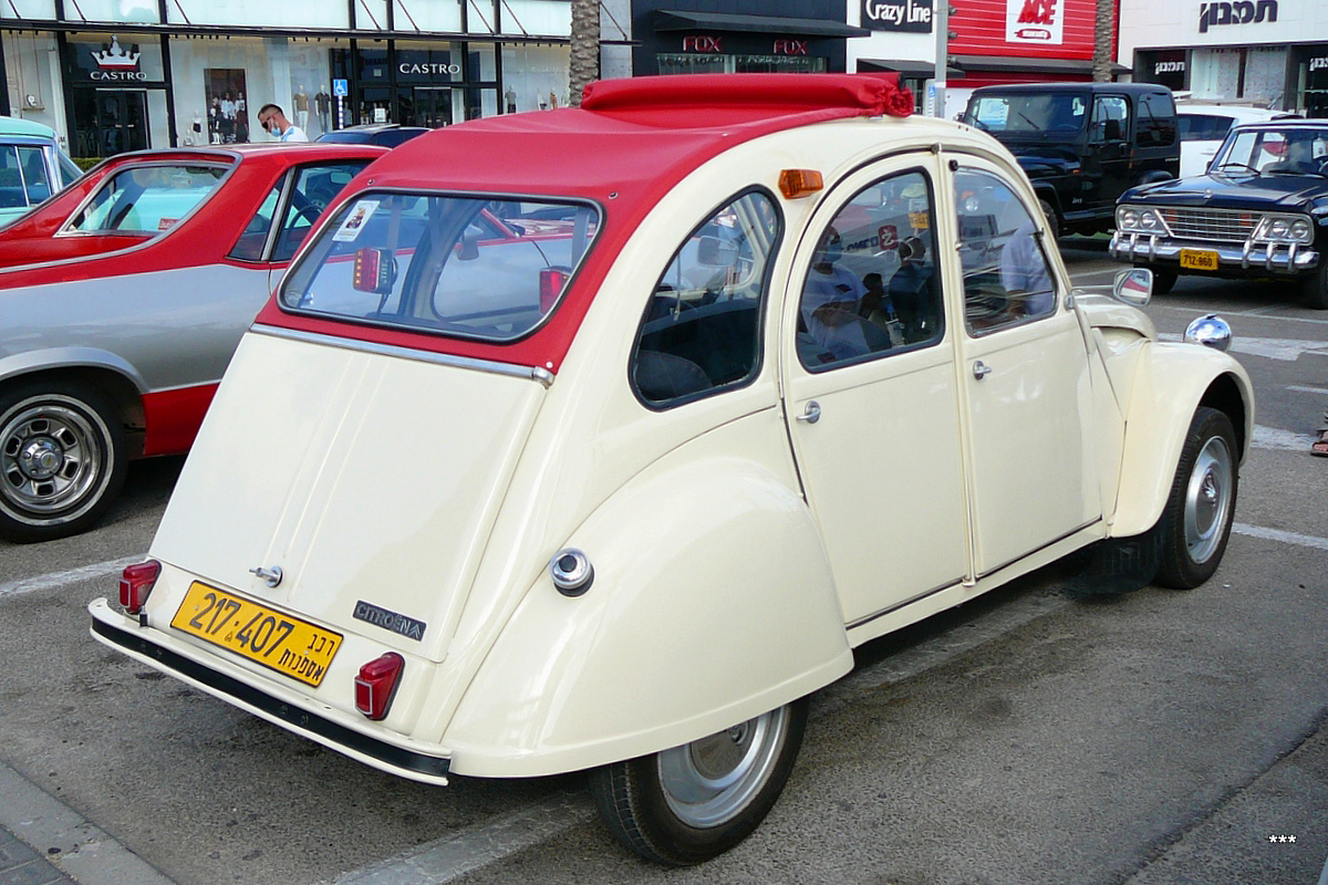 Израиль, № 217-407 — Citroën 2CV '49-90