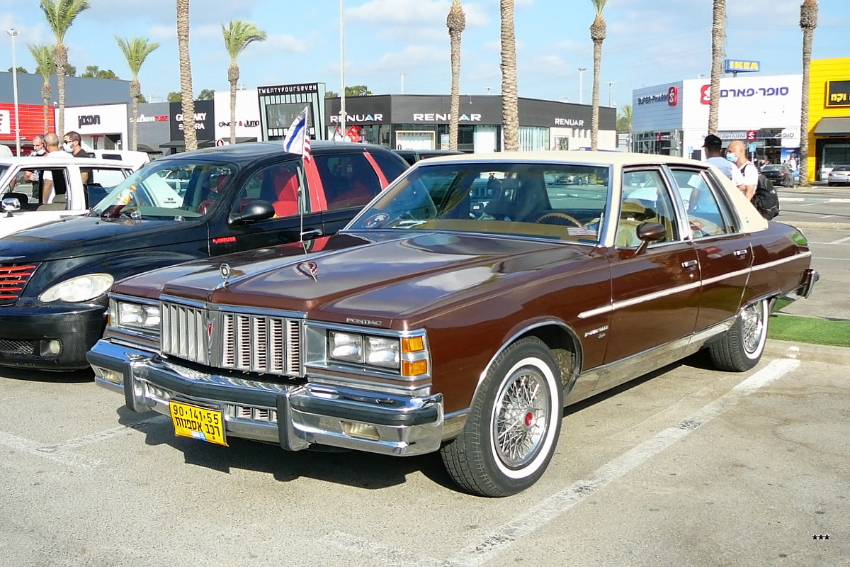 Израиль, № 90-141-55 — Pontiac Bonneville (6G) '77-81