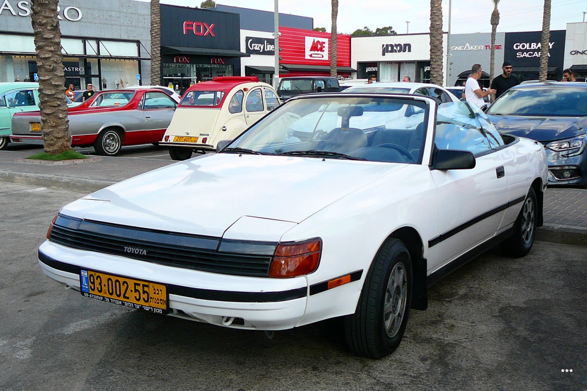 Израиль, № 93-002-55 — Toyota Celica (T160) '85-89