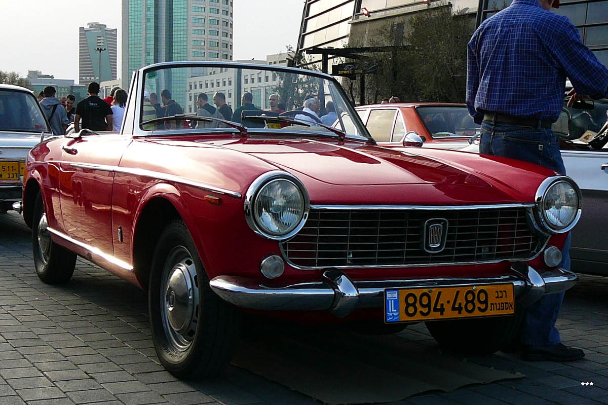 Израиль, № 894-489 — FIAT 1500/1600-Pininfarina (2G) '61-66