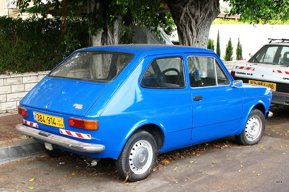 Израиль, № 384-914 — FIAT 127 (1G) '71-77