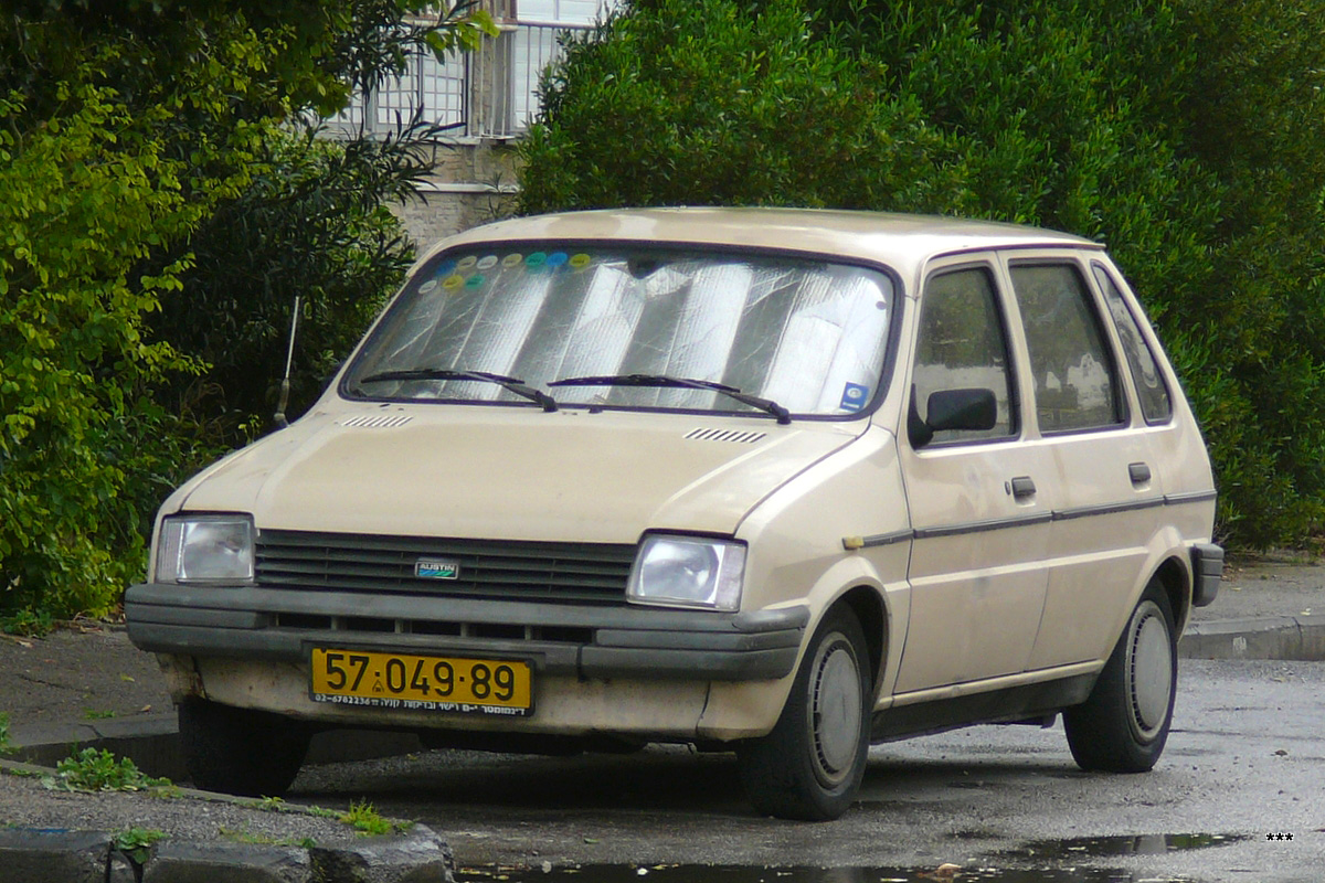 Израиль, № 57-049-89 — Austin Metro '80-98