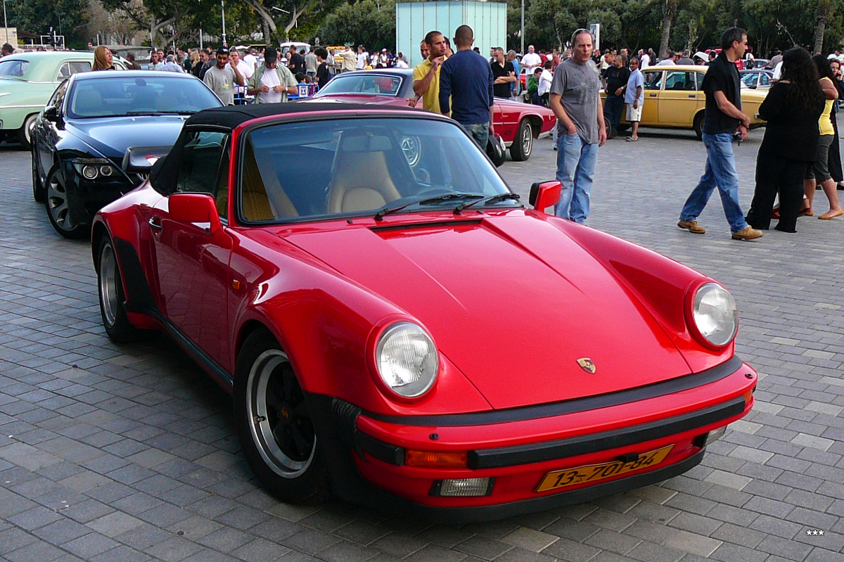 Израиль, № 13-701-84 — Porsche 911 (930) '73-89