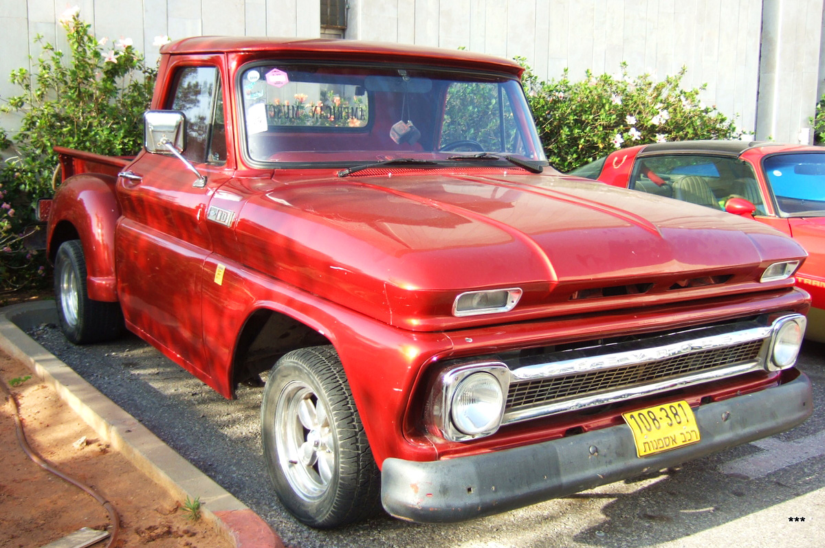 Израиль, № 108-381 — Chevrolet C10 (1G) '60-66