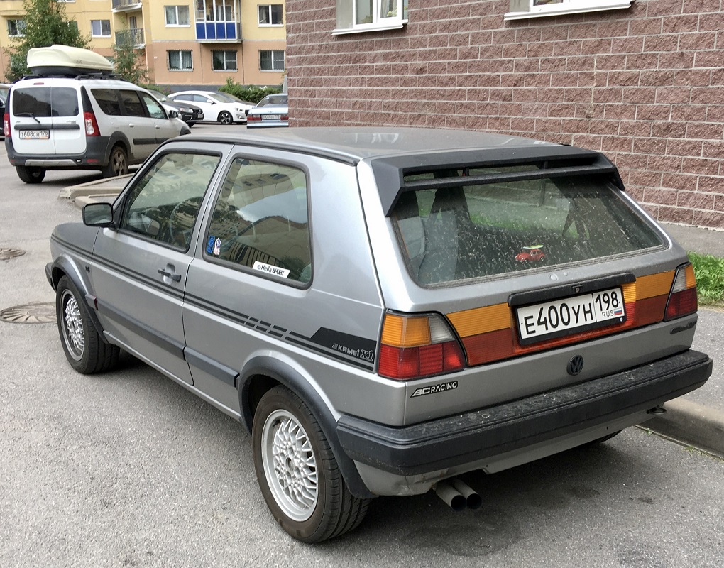 Санкт-Петербург, № Е 400 УН 198 — Volkswagen Golf (Typ 19) '83-92