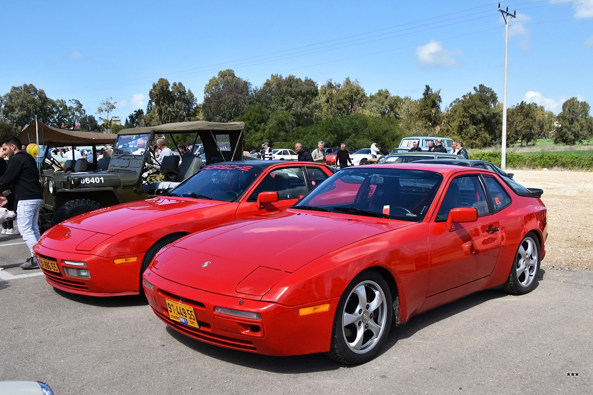 Израиль, № 91-449-55 — Porsche 944 '82-89