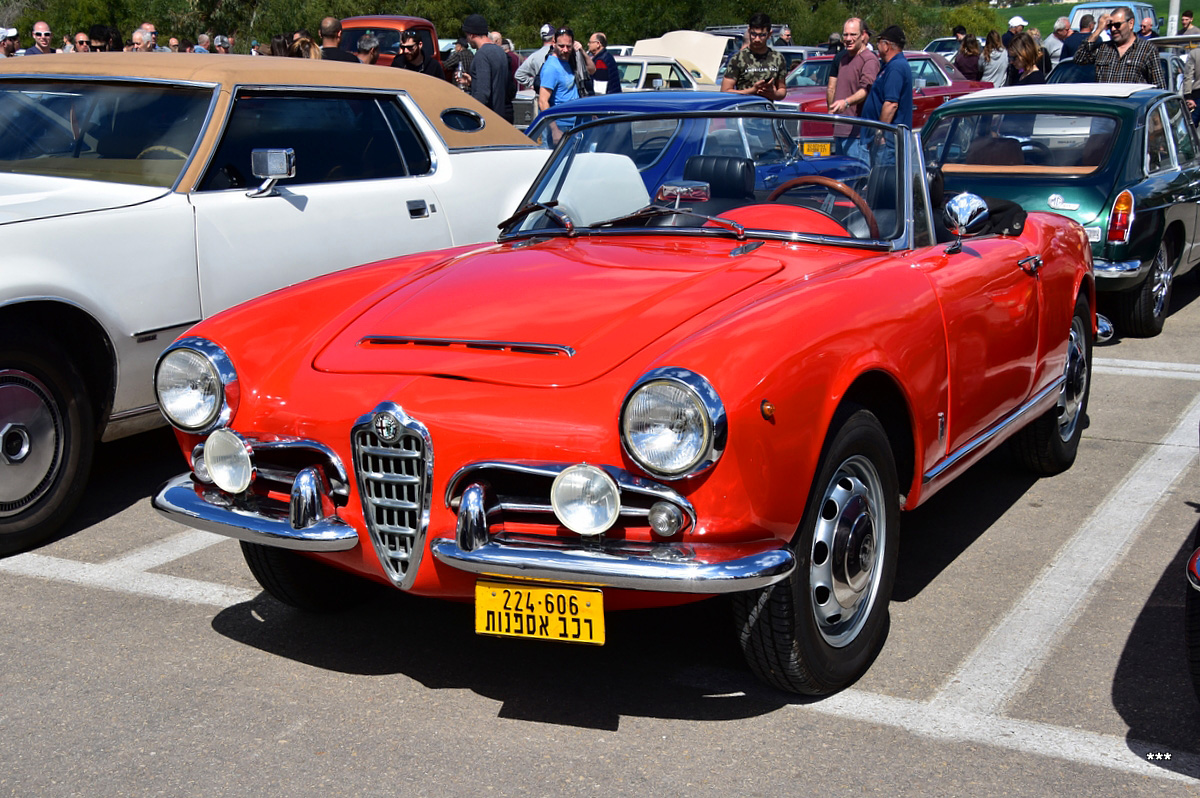 Израиль, № 224-606 — Alfa Romeo Giulietta '56-58